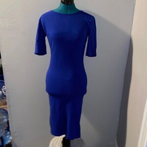 Elegant Blue Maxi Dress